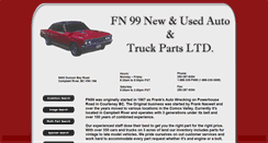 Desktop Screenshot of fn99newandused.com